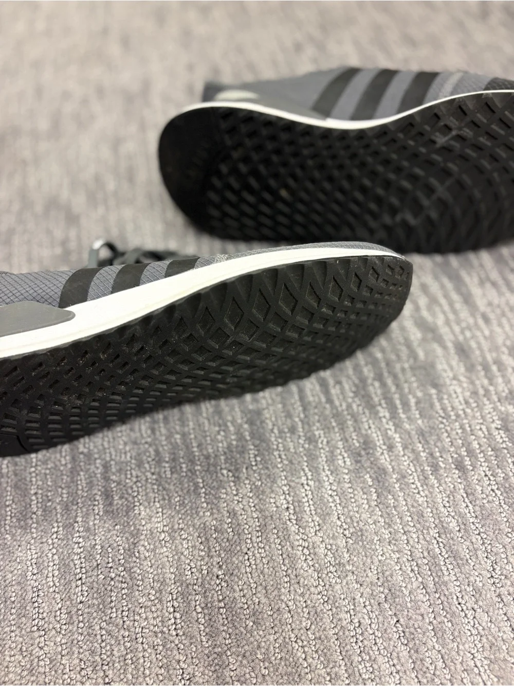 adidas Men’s Gray Running Sneakers